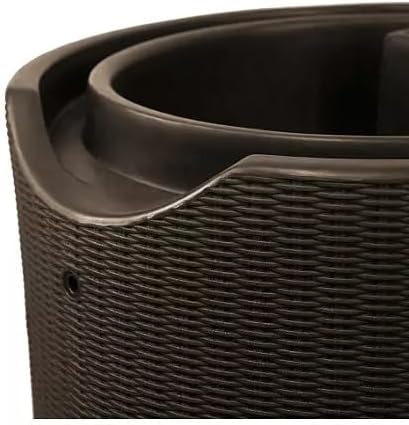 🧺🌿 50-Gallon Outdoor Wicker Storage Bin 🏡✨ | Decorative Patio Organizer 💚☀️