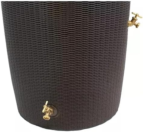 🧺🌿 50-Gallon Outdoor Wicker Storage Bin 🏡✨ | Decorative Patio Organizer 💚☀️