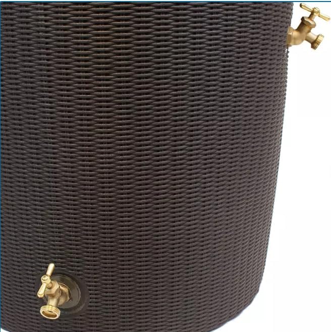 🧺🌿 50-Gallon Outdoor Wicker Storage Bin 🏡✨ | Decorative Patio Organizer 💚☀️