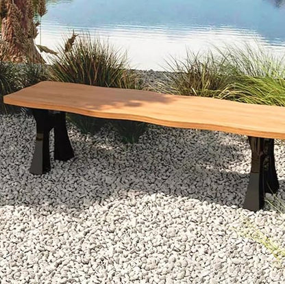 🪑🌿 Outdoor Patio Bench ✨☀️ Cozy Garden Seating 🍃🏡