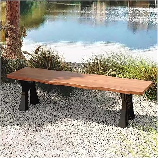 🪑🌿 Outdoor Patio Bench ✨☀️ Cozy Garden Seating 🍃🏡