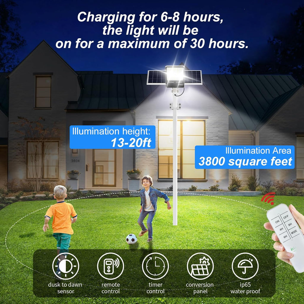 🔦💪 Ultra-Long Outdoor Security Light 🌙✨ | Waterproof Motion Sensor Floodlight 🏡🌧️
