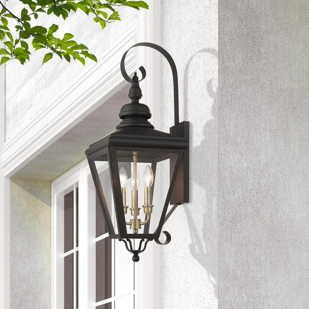 💡🏡 Elegant Outdoor Wall Lantern ✨🌙 | Classic Porch & Patio Light 🔆🌿