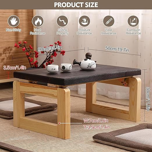 🪑🌸 Japanese Floor Chair ✨🍃 Foldable Zen Seating 🏡💫