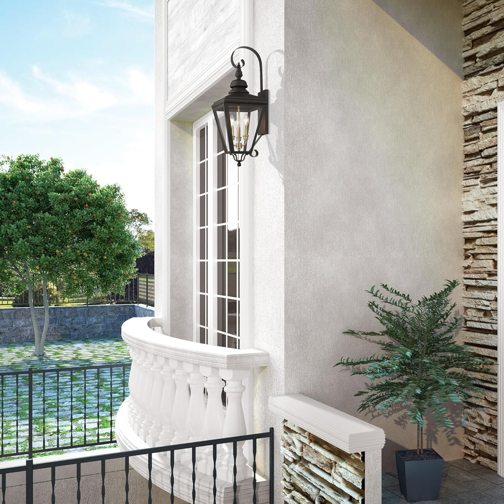 💡🏡 Elegant Outdoor Wall Lantern ✨🌙 | Classic Porch & Patio Light 🔆🌿
